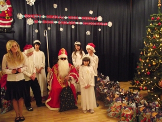 Specjalny Ośrodek Wychowawczy - Wizyta św. Mikołaja