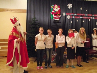 Specjalny Ośrodek Wychowawczy - Wizyta św. Mikołaja