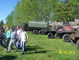 Specjalny Ośrodek Wychowawczy - Muzeum sprzętu wojskowego w Mrągowie