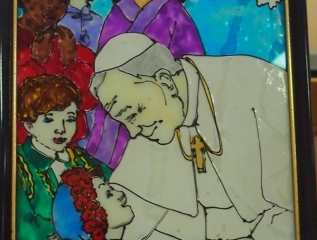Specjalny Ośrodek Wychowawczy - Konkurs plastyczny - Jan Paweł II w oczach dziecka