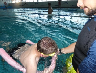 Specjalny Ośrodek Wychowawczy - Rozpoczynamy naukę pływania