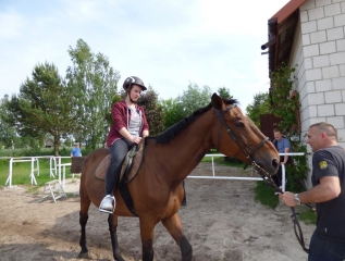Specjalny Ośrodek Wychowawczy - Wizyta w szkółce jeździeckiej w Turzych Rogach