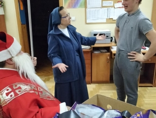 Specjalny Ośrodek Wychowawczy - Spotkanie ze Św. Mikołajem