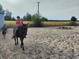 Specjalny Ośrodek Wychowawczy - Wyjazd do szkółki jeździeckiej